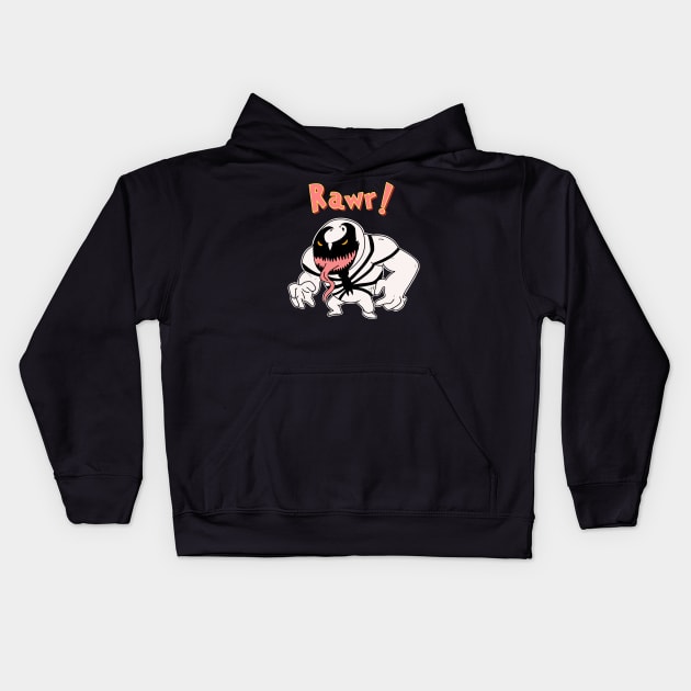 Lil Anti Venom Kids Hoodie by Milasneeze